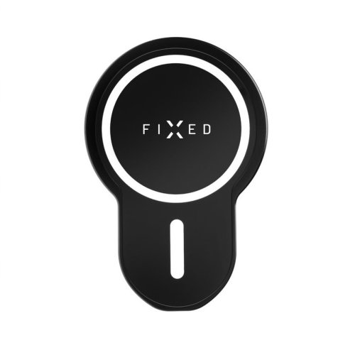 Držák FIXED MagClick s bezdrátovým nabíjením a podporou MagSafe, 15 W, černý