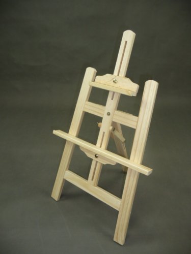Ateliérový dřevěný malířský stojan 63cm nesložený (MS70)
