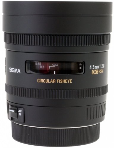 Sigma 4.5mm f/2.8 EX DC Circular Fisheye HSM Objektiv für Pentax K