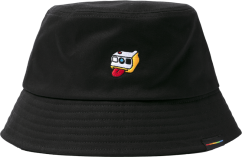 Polaroid Bucket Hat Black