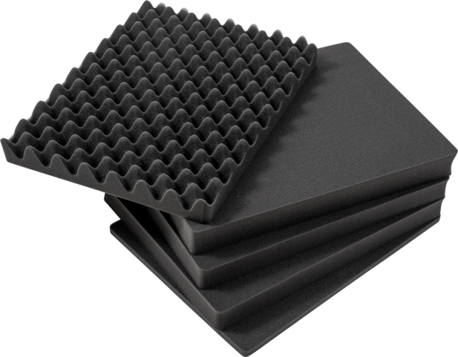B&W Outdoor Koffer Typ 6000 mit Schaumstoff Orange