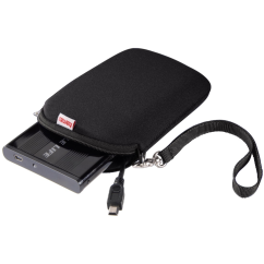 Hama puzdro na externý harddisk 2,5", neoprénové, čierne