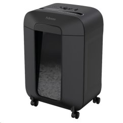 Skartovač Fellowes LX 85 P-4, Cross cut 4x40mm, 12l istov, 19l, Credit Card, čierny