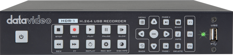 Datavideo HDR-1 MP4 video recorder