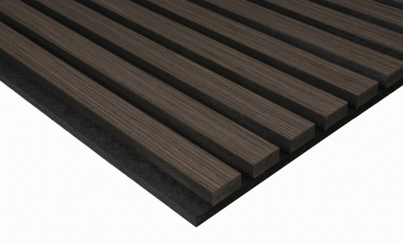 Akustický panel G21 270x60,5x2,1 cm, tmavý orech