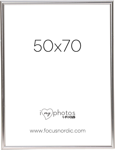 Focus Can-Can Shiny Silver 50x70