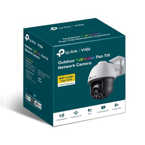 Kamera TP-Link VIGI C540(4mm) 4MPx, venkovní, IP PTZ, světelnost 30m
