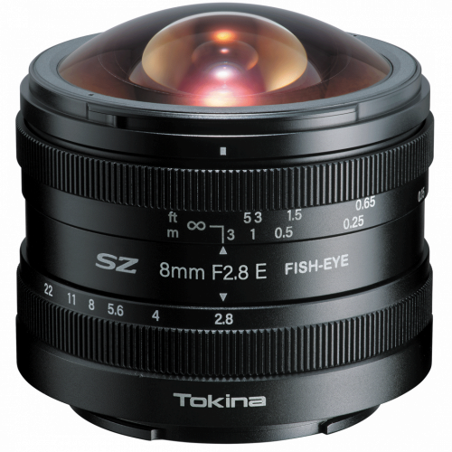 Tokina SZ 8mm f/2,8 Fish-eye Objektiv für Sony E
