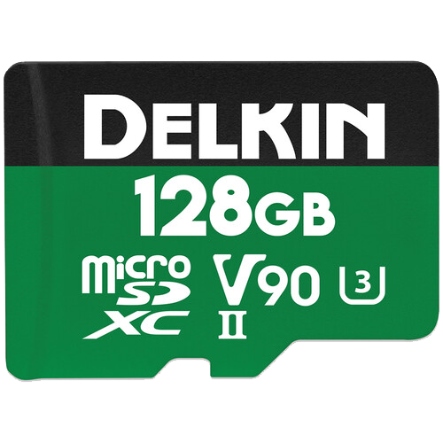 Delkin microSD Power 2000x UHS-II (V90) R300/W250 128GB
