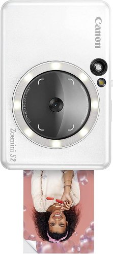 Canon Zoemini S2 Sofortbildkamera & Mini-Drucker Perlweiß