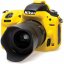 easyCover Silikon Schutzhülle f. Nikon D750 Gelb