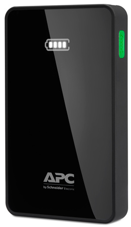 APC Mobile Power Pack, 5000mAh Li-polymér, čierny