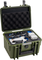 B&W Outdoor Cases BW Outdoor Cases Type 2000 for DJI Mini 4 Pro / Bronze Green