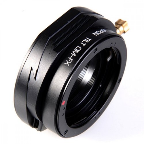 Kipon Tilt Adapter from Olympus OM Lens to Fuji X Camera