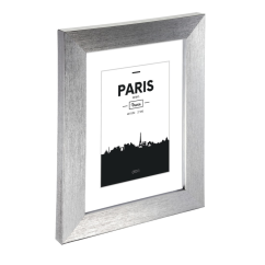 Plastový rám Hama PARIS, stříbrný, 15x20 cm