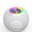 Hama Ball, Bluetooth reproduktor, 5 W, LED podsvícení, AUX-in, USB-A, slot microSD, bílý