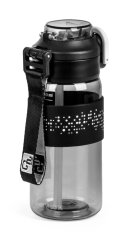 Fľaša G21 na pitie 600 ml 2v1, sivá