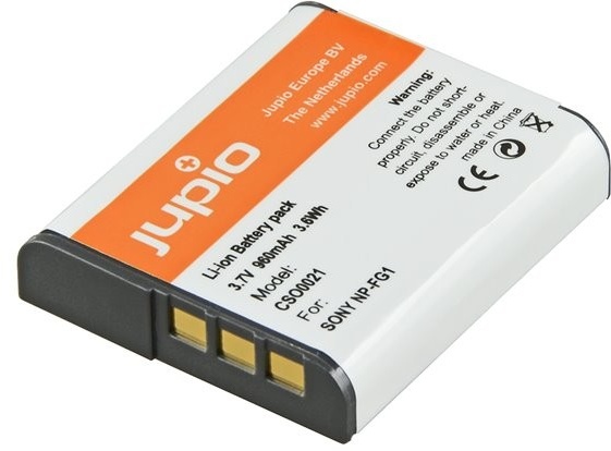 Jupio NP-FG1 (incl. Info chip) for Sony, 960 mAh