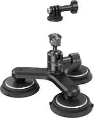 SmallRig 4468 Triple Magnetic Suction Cup Mounting Support Kit für Action-Kameras
