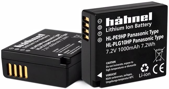 Hähnel HL-PE9HP Replacement for Panasonic DMW-BLE9, 1000mah