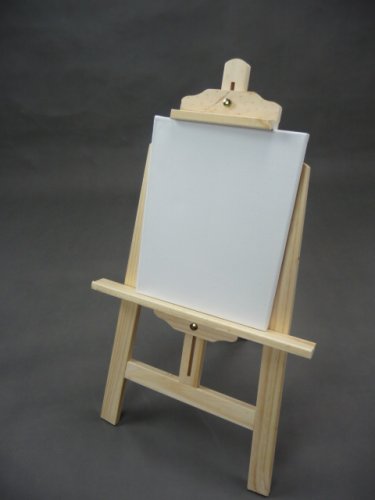 Ateliérový dřevěný malířský stojan 83cm nesložený (MS90)