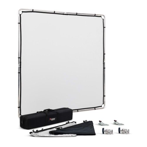 Manfrotto Pro Scrim All In One Kit 2x2m velký | mimořádně rychlá montáž | včetně přepravního pouzdra
