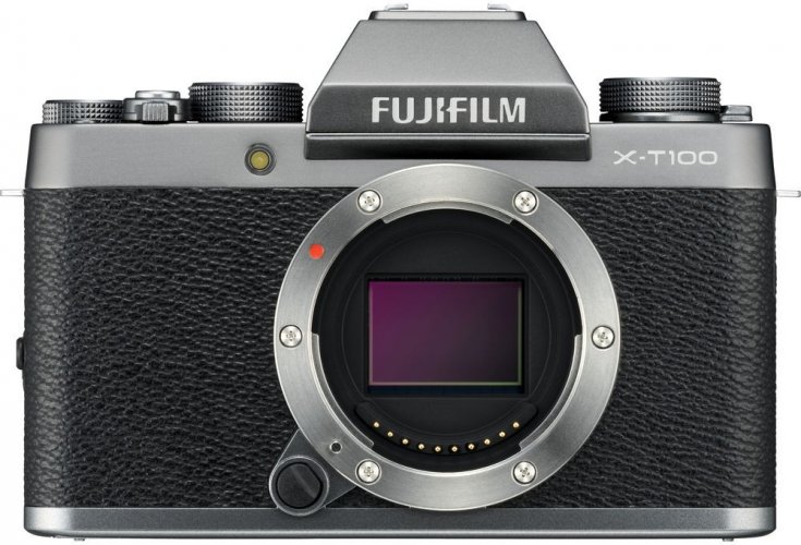 Fujifilm X-T100 Silber (nur Gehäuse)