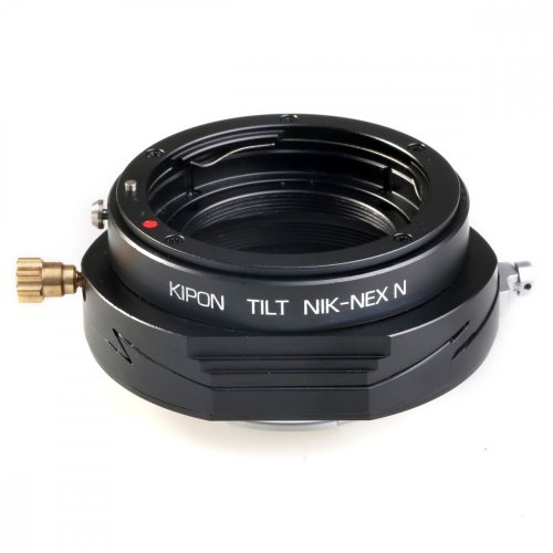 Kipon Tilt adaptér z Nikon F objektívu na Sony E telo