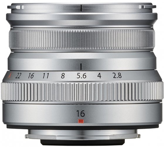 Fujifilm Fujinon XF 16mm f/2.8 R WR Objektiv Silber