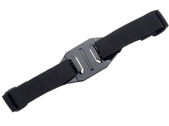 Držák kamery GoPro na helmu, helmet strap