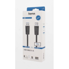 Hama USB 3.1 Gen1 kábel typ A-A 1,5 m