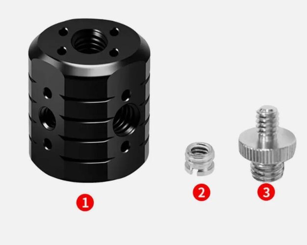 Adaptér stativu nástavec 1/4" a 3/8" (S8192)