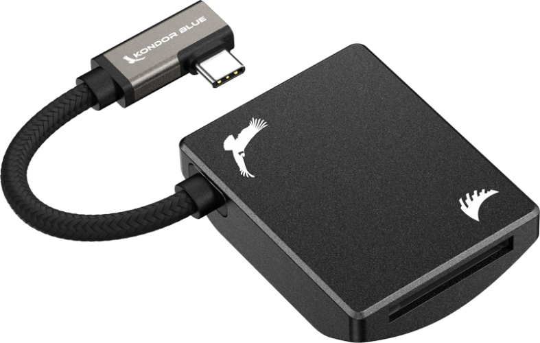 Angelbird Kondor Blue CFexpress Typ-B-Aufnahmemodul (MagSafe-kompatibel extern) Rabenschwarz