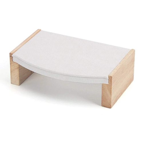 3x stojánek, dekolt na šperky, lavice bílý (DRD18B)