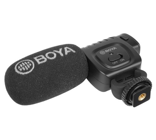 BOYA BY-BM3011 Kompaktes Kondensatormikrofon für DSLRs und Smartphone BOYA BY-BM3011 Kompaktes Kondensatormikrofon für DSLRs und Smartphone