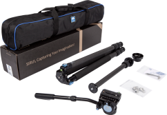 Sirui R‑3213X + VH‑10 Karbonový stativ a videohlava, včetně brašny