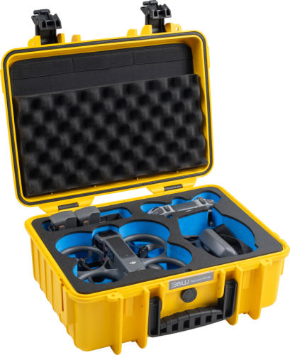 BW Outdoor Cases Type 4000 for DJI Avata2 - yellow