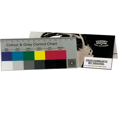 B.I.G. Colour and Grey Control Chart 60x142 mm