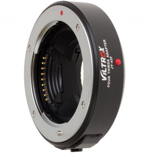 Viltrox JY-43F Lens Mount Adapter for Four Thirds-Mount Lens to Micro Four Thirds Cameras (Black)