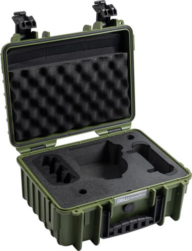 BW Outdoor Cases Type 3000/PP.117 for DJI Flip, Bronze Green