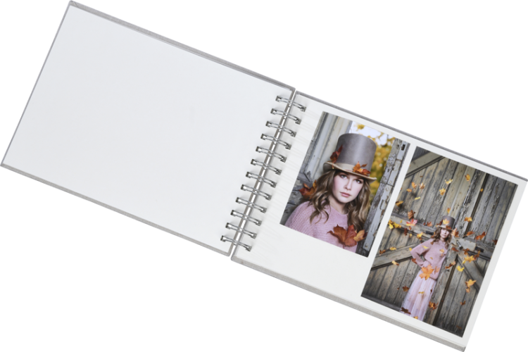 Focus Base Line Canvas Wire-O 23x17 Beige w. white sheets