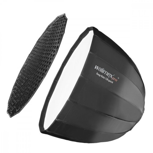 Walimex pro Deep Rota Softbox 120cm quick (Studio Line Serie) für Multiblitz P