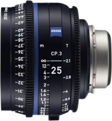 Zeiss Compact Prime CP.3 25mm T2.1 Sony E