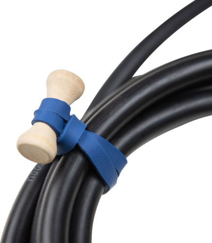 Kupo Elastic Cable tie 5" -10pcs Mixed color