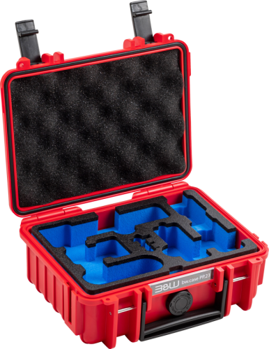 B&W Outdoor Cases B&W Cases Type 500 for DJI Osmo Pocket 3 Creator Combo, Red B&W Outdoor Cases B&W Cases Type 500 for DJI Osmo Pocket 3 Creator Combo, Red
