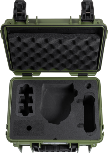 BW Outdoor Cases Type 3000/PP.117 for DJI Flip, Bronze Green