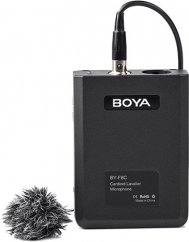 BOYA BY-F8C Professional Cardioid Lavalier Video/Instrument Microphone with Phantom Power