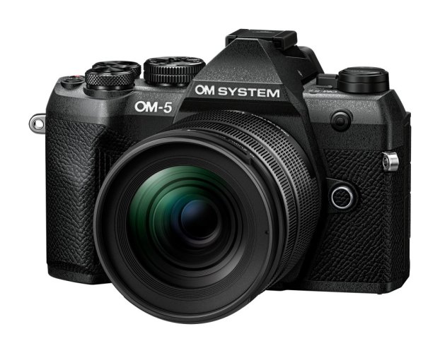 Digitální fotoaparát OM SYSTEM OM-5 Mark II tělo černé, objektiv M.Zuiko Digital 12-45mm F4 PRO