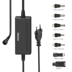 Hama univerzální síťový napájecí zdroj 3-15 V / 3000 mA, nastavitelný, 7 konektorů
