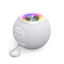 Hama Ball, Bluetooth reproduktor, 5 W, LED podsvícení, AUX-in, USB-A, slot microSD, bílý